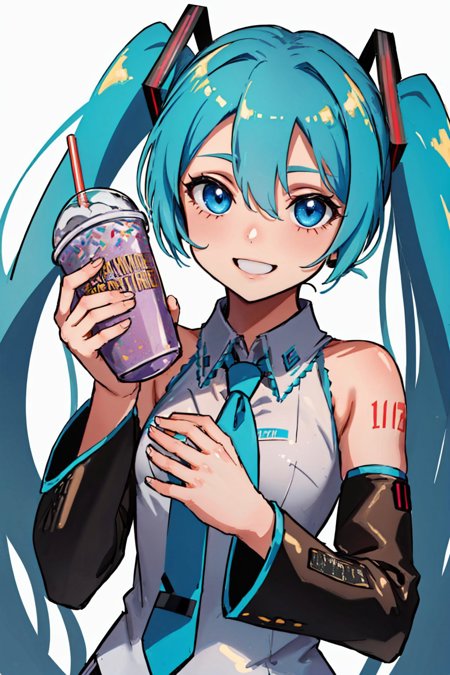 00020-2909943495-(masterpiece, best quality_1.2), solo, 1girl, hatsune miku, smile, looking at viewer, grimaceshake, sleeveless shirt, necktie, d.jpg